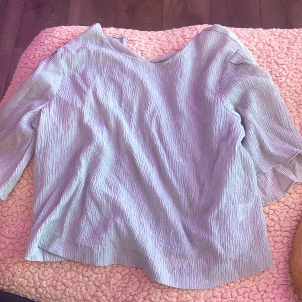 light blue alythea shirt